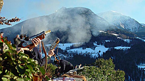 Kultur Berchtesgaden - Weihnachten - Christkindlschießen