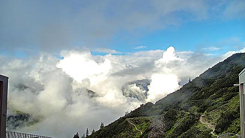 Webcam Jenner Bergstation - Wolkenstimmung