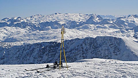 Skitour Berchtesgaden - Der Blick in die Ferne