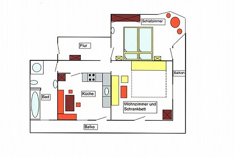 Grundriss FeWo Watzmann