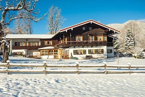 Gästehaus Grünsteineck im Winter