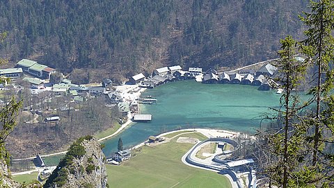 Osterferien, Wandern am Königssee