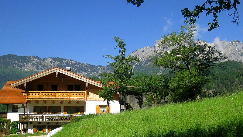 Ferienwohnung auf dem Bauernhof im Datzenlehen Marktschellenberg