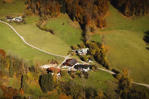 Umgebung um das Haus