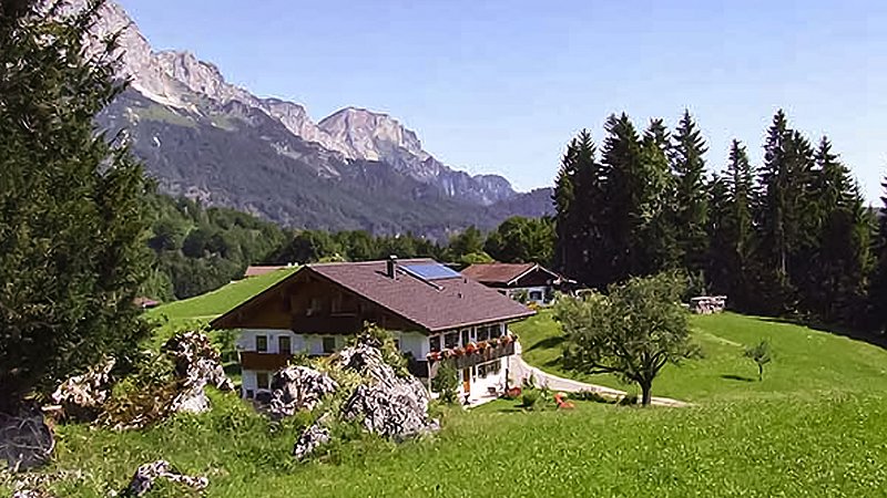Ferienwohnung im Ascherlehen in Berchtesgaden - Erholung Mitten in der Naur